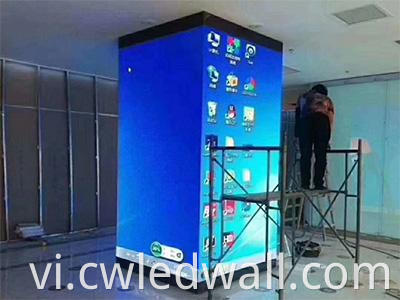 Indoor Edge Led Wall Display Installation 01